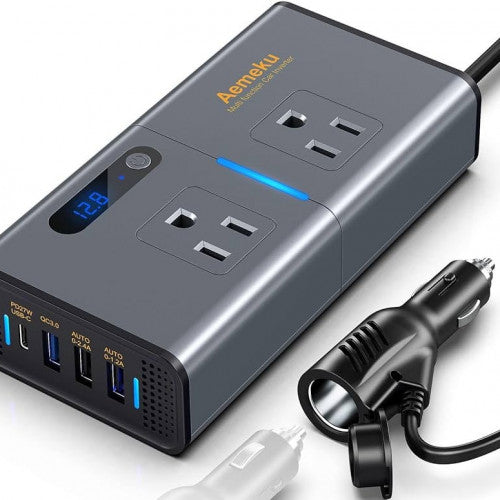 POWER INVERTER 300W CON CONECTOR USB
