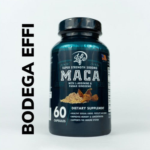 (MACA 60 CAPSULAS, (BODEGA EFFI Y GINTRACOM))